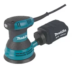Makita BO5030/2 125mm Electric Random Orbit Sander 240V - High-Performance Sander for Smooth Finishing