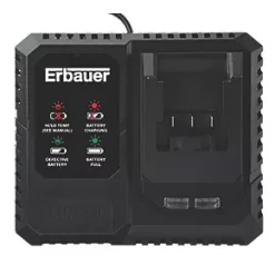 Refurbished Erbauer EFC18-Li 18V Li-Ion EXT Fast Charger - High-Speed Power Tool Charger