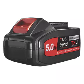 Trend T18S/BA5A 18V 5.0Ah Li-Ion TXLi Heavy Duty Battery | High-Performance Power Tool Battery 2 Trend T18S/BA5A 18V 5.0Ah Li-Ion TXLi Heavy Duty Battery | High-Performance Power Tool Battery - Image 2