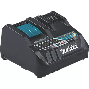 Makita DC18RE Rapid Battery Charger - Compatible with 10.8V, 12V, 14.4V & 18V CXT/LXT Batteries 1 Makita DC18RE Rapid Battery Charger - Compatible with 10.8V, 12V, 14.4V & 18V CXT/LXT Batteries