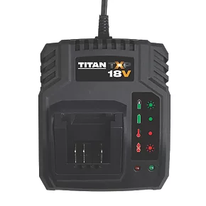 Titan TTB804CHR 18V Li-Ion TXP Standard Charger - Fast & Efficient Power Tool Charging 2 Titan TTB804CHR 18V Li-Ion TXP Standard Charger - Fast & Efficient Power Tool Charging - Image 2