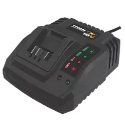 Titan TTB804CHR 18V Li-Ion TXP Standard Charger - Fast & Efficient Power Tool Charging