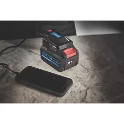 Erbauer EUSB18-Li USB Charging Battery Adaptor - Compatible with 18V Li-ion Batteries -Power Tool Batteries Shop 229FV A3