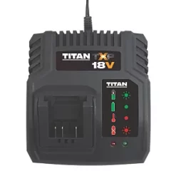 Refurb Titan TTB805CHR 18V Li-Ion TXP Fast Charger - High-Speed Power Tool Charger