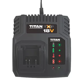 Titan TTB805CHR 18V Li-Ion TXP Fast Charger - High-Speed Power Tool Battery Charger 1 Titan TTB805CHR 18V Li-Ion TXP Fast Charger - High-Speed Power Tool Battery Charger