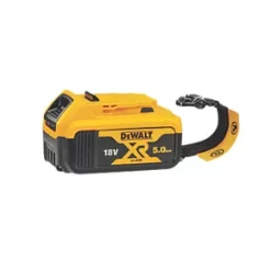 DeWalt DCB184LR-XJ 18V 5.0Ah Li-Ion XR Lanyard-Ready Battery | Fast Charging, Long-Lasting Power