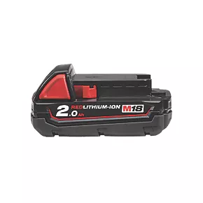 Milwaukee M18 B2 18V 2.0Ah Li-Ion RedLithium Battery | High-Performance Power Tool Battery | Compatible with M18 Tools 2 Milwaukee M18 B2 18V 2.0Ah Li-Ion RedLithium Battery | High-Performance Power Tool Battery | Compatible with M18 Tools - Image 2