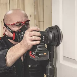 Trend T18S/ROS125B 125mm 18V Li-Ion TXLi Cordless Random Orbit Sander - Bare Unit -Power Tool Batteries Shop 311VV A5