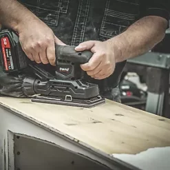 Trend T18S/TSSB 18V Li-Ion TXLi Cordless Third Sheet Sander - Bare Unit -Power Tool Batteries Shop 400VV A4