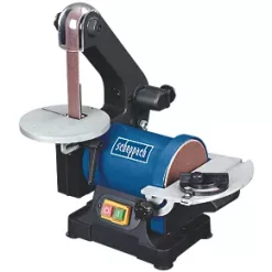 Scheppach BTS700 1" 250W Brushless Electric Belt & Disc Sander 230V | Powerful & Efficient Woodworking Tool
