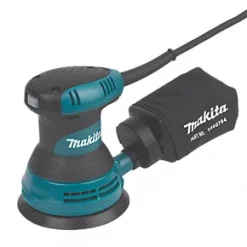 Makita BO5030/1 125mm Electric Random Orbit Sander 110V - Efficient and Powerful Sanding Tool
