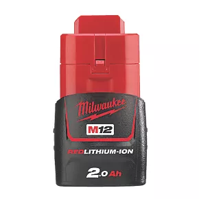 Milwaukee M12 B2 12V 2.0Ah Li-Ion RedLithium Battery | Compact & Reliable Power Tool Battery 2 Milwaukee M12 B2 12V 2.0Ah Li-Ion RedLithium Battery | Compact & Reliable Power Tool Battery - Image 2