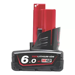 Milwaukee M12 B6 12V 6.0Ah Li-Ion RedLithium Battery - High-Capacity Power Tool Battery 2 Milwaukee M12 B6 12V 6.0Ah Li-Ion RedLithium Battery - High-Capacity Power Tool Battery - Image 2