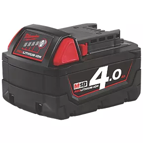 Milwaukee M18 B4 18V 4.0Ah Li-Ion RedLithium Battery - High-Performance Power Tool Battery 1 Milwaukee M18 B4 18V 4.0Ah Li-Ion RedLithium Battery - High-Performance Power Tool Battery