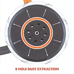 Evolution EB225DWSHH 225mm Electric Drywall Sander 220-240V - Professional Drywall Sanding Tool 2 Evolution EB225DWSHH 225mm Electric Drywall Sander 220-240V - Professional Drywall Sanding Tool - Image 2