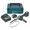 Makita DBS180RTJ 18V Cordless Belt Sander with 3/8" Belt, 2 x 5.0Ah Li-Ion Batteries & Charger