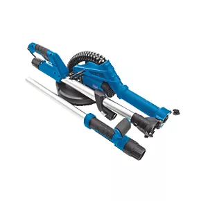 Scheppach DS920X 225mm Electric Telescopic Drywall Sander with LED Work Light | 230V | Efficient Drywall Sanding Tool 2 Scheppach DS920X 225mm Electric Telescopic Drywall Sander with LED Work Light | 230V | Efficient Drywall Sanding Tool - Image 2