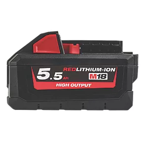 Milwaukee M18 HB5.5 18V 5.5Ah Li-Ion RedLithium High Output Battery | Power Tool Battery 2 Milwaukee M18 HB5.5 18V 5.5Ah Li-Ion RedLithium High Output Battery | Power Tool Battery - Image 2