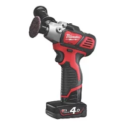 Milwaukee M12 BPS-421X 12V Cordless Sub-Compact Sander/Polisher with 50mm Pad & RedLithium Batteries -Power Tool Batteries Shop 873HF A2